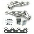 Load image into Gallery viewer, JBA 86-93 Ford Mustang 5.0L SBF 1-5/8in Primary Silver Ctd Cat4Ward Header - Main Product View
