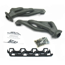 Load image into Gallery viewer, JBA 86-93 Ford Mustang 5.0L SBF 1-5/8in Primary Ti Ctd Cat4Ward Header - Main Product View