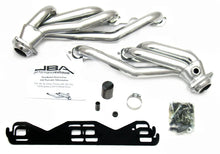 Load image into Gallery viewer, JBA 86-95 GM Truck 5.0L/5.7L SBC w/o A.I.R. 1-1/2in Primary Silver Ctd Cat4Ward Header - Side View