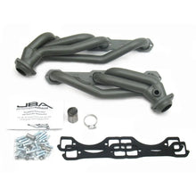 Load image into Gallery viewer, JBA 86-95 GM Truck 5.0L/5.7L SBC w/o A.I.R. 1-1/2in Primary Ti Ctd Cat4Ward Header - Side View