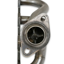 Load image into Gallery viewer, JBA 87-95 Ford F-150 5.0L SBF 1-1/2in Primary Raw 409SS Cat4Ward Header - Installation View