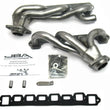 Load image into Gallery viewer, JBA 87-96 Ford F-150 5.8L SBF 1-5/8in Primary Raw 409SS Cat4Ward Header - Main Product View