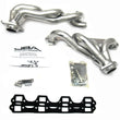 Load image into Gallery viewer, JBA 87-96 Ford F-150 5.8L SBF 1-5/8in Primary Silver Ctd Cat4Ward Header - Main Product View