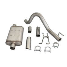 Load image into Gallery viewer, JBA 87-96 Jeep Wrangler YJ 2.5L/4.0L/4.2L 304SS Single Rear Exit Cat-Back Exhaust - Main Product View