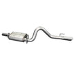 Load image into Gallery viewer, JBA 87-96 Jeep Wrangler YJ 2.5L/4.0L/4.2L 304SS Single Rear Exit Cat-Back Exhaust - Detail View