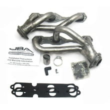 Load image into Gallery viewer, JBA 88-95&amp; 02-03 GM S-Truck 4.3L V6 2WD 1-1/2in Primary Raw 409SS Cat4Ward Header - Main Product View
