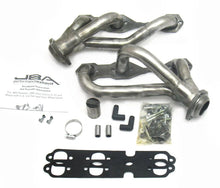 Load image into Gallery viewer, JBA 88-95 &amp; 02-03 GM S-Truck 4.3L V6 4WD 1-1/2in Primary Raw 409SS Cat4Ward Header - Main Product View