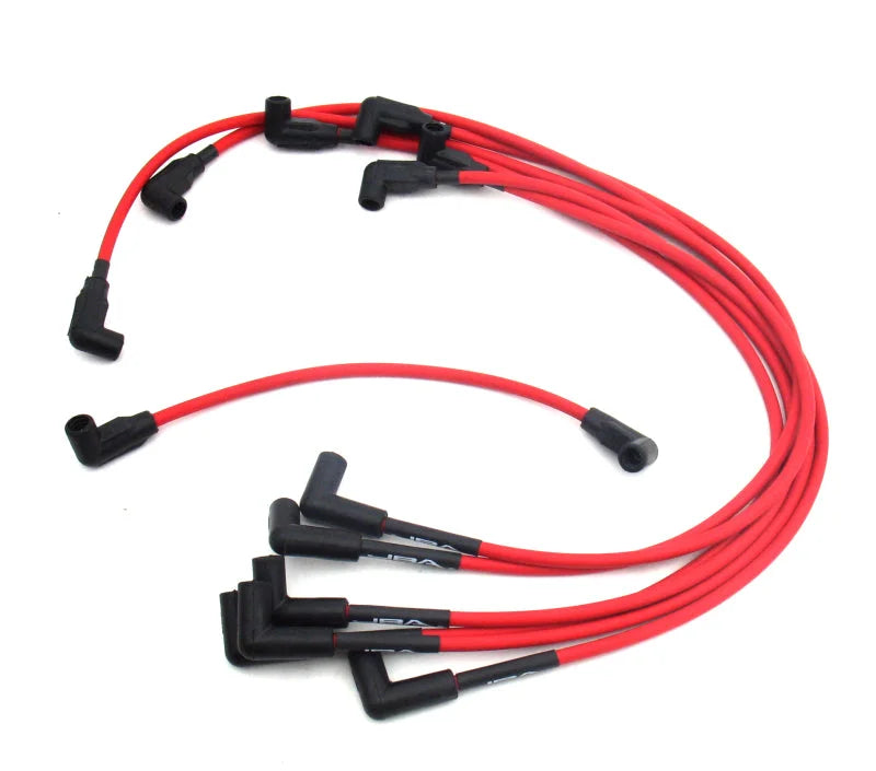 JBA 88-95 GM 4.3L Full Size Truck Ignition Wires - Red - Main Product View