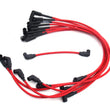 Load image into Gallery viewer, JBA 88-95 GM 5.0L/5.7L Truck Ignition Wires - Red - Side View