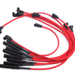 Load image into Gallery viewer, JBA 92-03 Dodge Truck 5.2L/5.9L Ignition Wires - Red - Side View