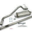 Load image into Gallery viewer, JBA 95-99 Toyota Tacoma (Xtra Cab) 2.4L/2.7L 409SS Pass Side Single Exit Cat-Back Exhaust - Main Product View