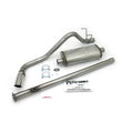 Load image into Gallery viewer, JBA 95-99 Toyota Tacoma (Xtra Cab) 2.4L/2.7L 409SS Pass Side Single Exit Cat-Back Exhaust - Side View