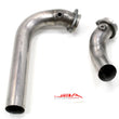 Load image into Gallery viewer, JBA 96-00 GM C/K Pickup 7.4L 409SS Emissions Legal Mid Pipes - Side View
