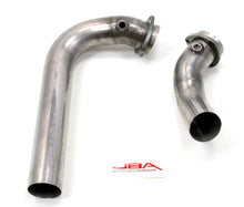 Load image into Gallery viewer, JBA 96-00 GM C/K Pickup 7.4L 409SS Emissions Legal Mid Pipes - Side View