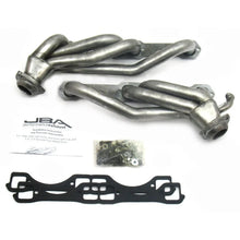 Load image into Gallery viewer, JBA 96-00 GM Truck 5.0L/5.7L SBC w/o A.I.R. 1-1/2in Primary Raw 409SS Cat4Ward Header - Back View
