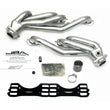 Load image into Gallery viewer, JBA 96-00 GM Truck 5.0L/5.7L SBC w/o A.I.R. 1-1/2in Primary Silver Ctd Cat4Ward Header - Main Product View
