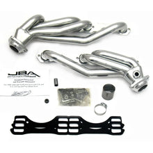 Load image into Gallery viewer, JBA 96-00 GM Truck 5.0L/5.7L SBC w/o A.I.R. 1-1/2in Primary Silver Ctd Cat4Ward Header - Main Product View