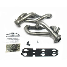 Load image into Gallery viewer, JBA 96-01 GM S Truck 4.3L V6 w/o A.I.R. Injection 1-1/2in Primary Raw 409SS Cat4Ward Header - Side View
