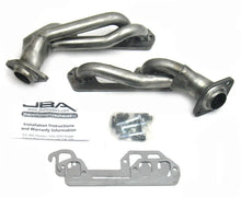 Load image into Gallery viewer, JBA 96-03 Dodge Truck 3.9L V6 1-1/2in Primary Raw 409SS Cat4Ward Header - Main Product View