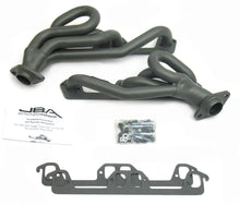 Load image into Gallery viewer, JBA 96-03 Dodge Truck 5.2L/5.9L Magnum 1-1/2in Primary Ti Ctd Cat4Ward Header - Side View