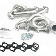 Load image into Gallery viewer, JBA 97-03 Ford F-150 5.4L 2V 1-1/2in Primary Silver Ctd Cat4Ward Header - Main Product View