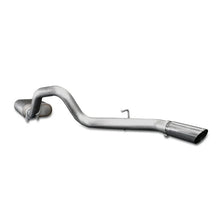Load image into Gallery viewer, JBA 97-99 Jeep Wrangler TJ 2.5L/4.0L 304SS Single Rear Exit Cat-Back Exhaust - Back View