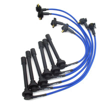 Load image into Gallery viewer, JBA 98-00 Ford Ranger 3.0L Ignition Wires - Blue - Side View