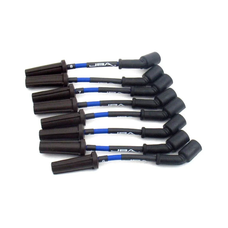 JBA 98-09 GM 5.7L LS1 Ignition Wires - Blue - Side View