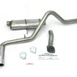 Load image into Gallery viewer, JBA 98-11 Ford Ranger Reg Cab/Short Bed 2.5L/3.0L/4.0L 409SS Pass Side Single Exit Cat-Back Exhaust - Main Product View