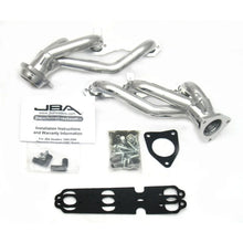 Load image into Gallery viewer, JBA 99-02 GM Truck 4.3L V6 w/o A.I.R. Injection 1-1/2in Primary Silver Ctd Cat4Ward Header - Side View