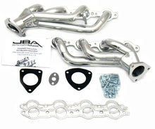 Load image into Gallery viewer, JBA 99-02 GM Truck 6.0L LS w/o A.I.R. w/EGR 1-5/8in Primary Silver Ctd Cat4Ward Header - Main Product View