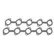 Load image into Gallery viewer, JBA 99-04 Ford 6.8L V10 2V Round Port Header Gasket - Pair - Side View