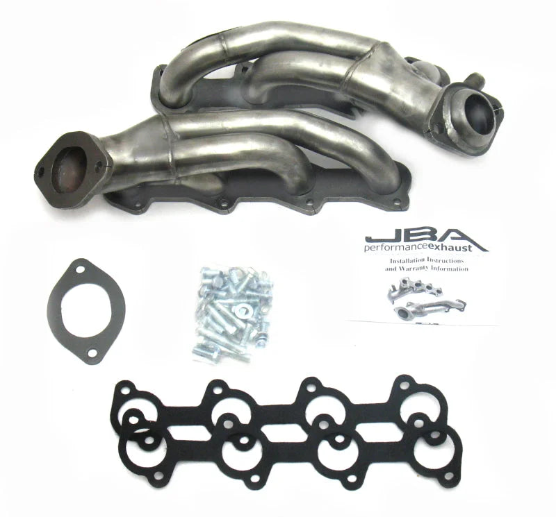 JBA 99-04 Ford Mustang 4.6L 2V 1-5/8in Primary Raw 409SS Cat4Ward Header - Main Product View