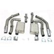 Load image into Gallery viewer, JBA 99-04 Ford Mustang Cobra IRS 4.6L 4V 409SS Dual Rear Exit Cat-Back Exhaust - Side View