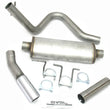 Load image into Gallery viewer, JBA 99-05 Ford Excursion 5.4L/6.8L 409SS Pass Side Single Exit Cat-Back Exhaust - Main Product View