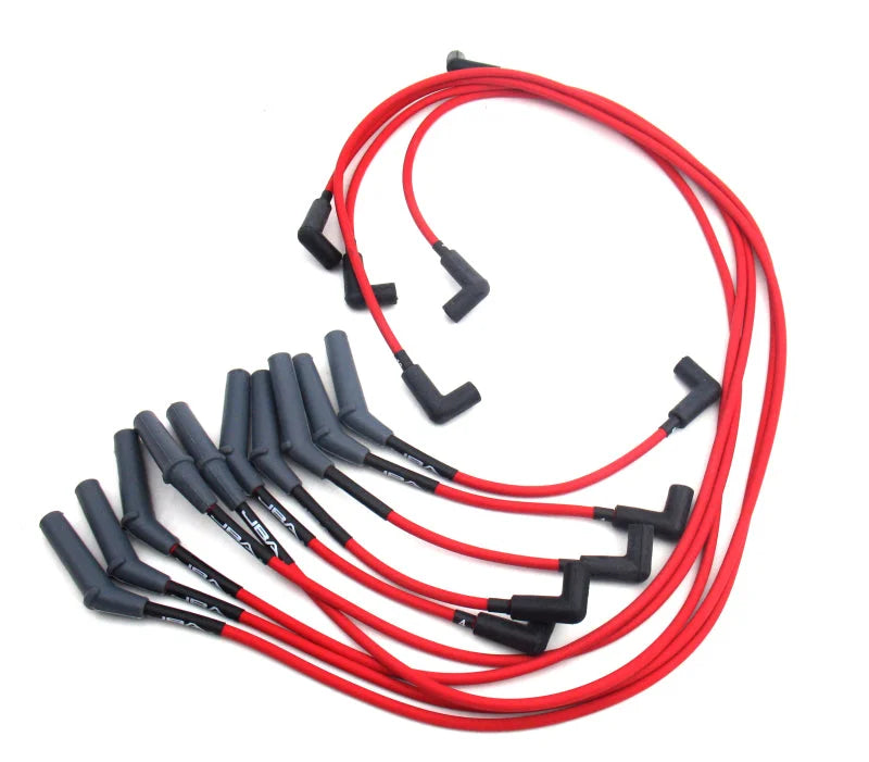 JBA Dodge Truck V10 Ignition Wires - Red - Main Product View