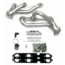 Load image into Gallery viewer, JBA GM S-Truck 4.3L V6 2WD 1-1/2in Primary Silver Ctd Cat4Ward Header - Main Product View