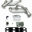 Load image into Gallery viewer, JBA GM S-Truck 4.3L V6 2WD 1-1/2in Primary Silver Ctd Cat4Ward Header - Side View