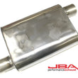Load image into Gallery viewer, JBA Universal Chambered Style 304SS Muffler 13x9.75x4 2.5in Inlet Diameter Offset/Offset - Main Product View