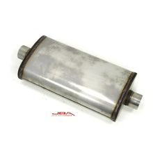 Load image into Gallery viewer, JBA Universal Dual Core 304SS Muffler 22x11x6 3in Inlet Diameter - Main Product View