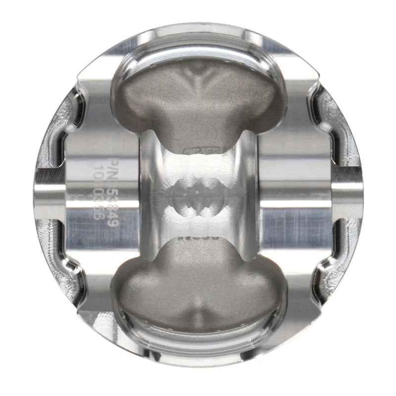 JE Pistons 08-14 VW 2.0T TSI 83mm Bore 10.0:1 CR -5.2cc Dome Piston And Ring Kit (Set Of 4) - Side View