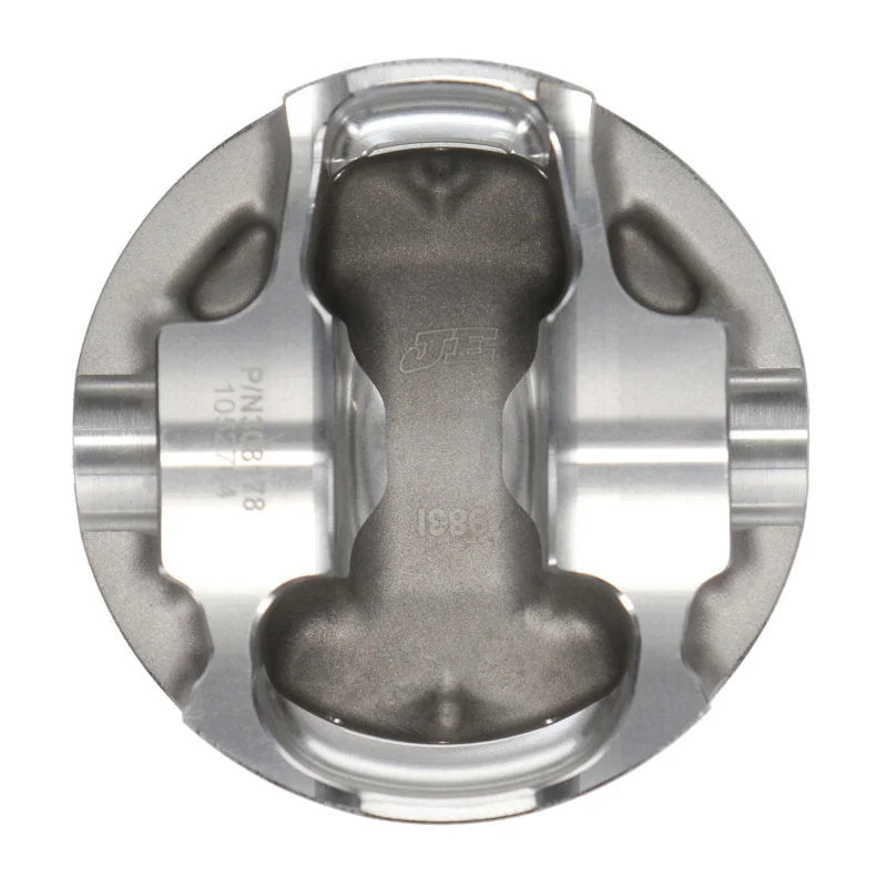 JE Pistons 09-12 Audi R8 / Lamborghini Gallardo 5.2L V10 84.5in Bore STD -14cc Set of 10 Pistons - Side View