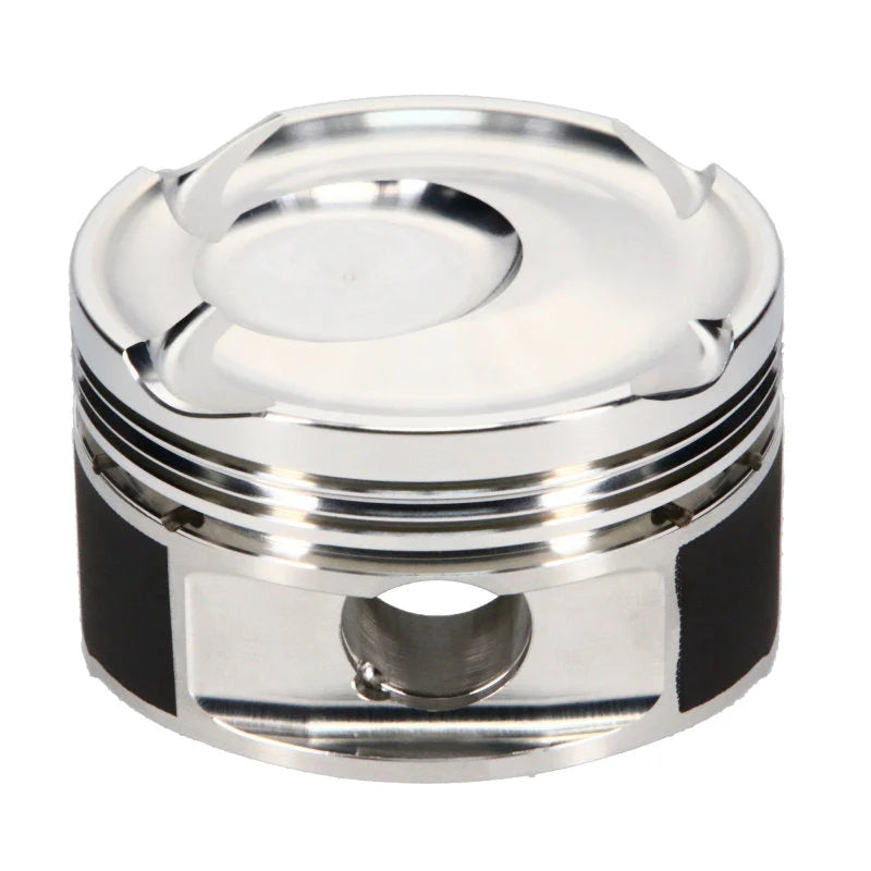 JE Pistons 2013+ Hyundai Gamma GDI 1.6L Turbo 77mm Bore -8.2cc Dish Piston Kit (Set of 4 Pistons) - Installation View