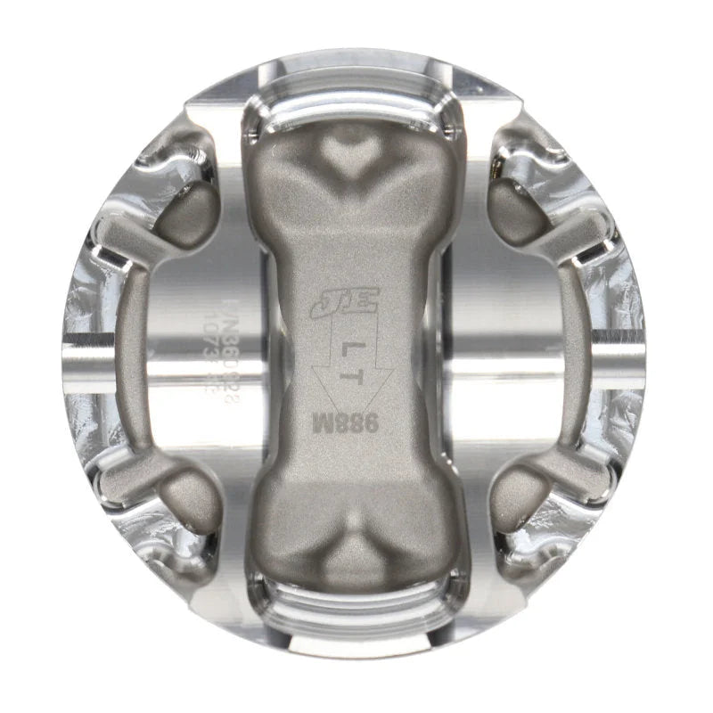 JE Pistons 2017+ GEN 2 Ecoboost 92.63mm Bore 10:1 CR Pistons - Single - Right - Additional View 5
