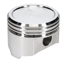 Load image into Gallery viewer, JE Pistons 305 SBC 4V FT APBA Set of 8 Pistons - Installation View