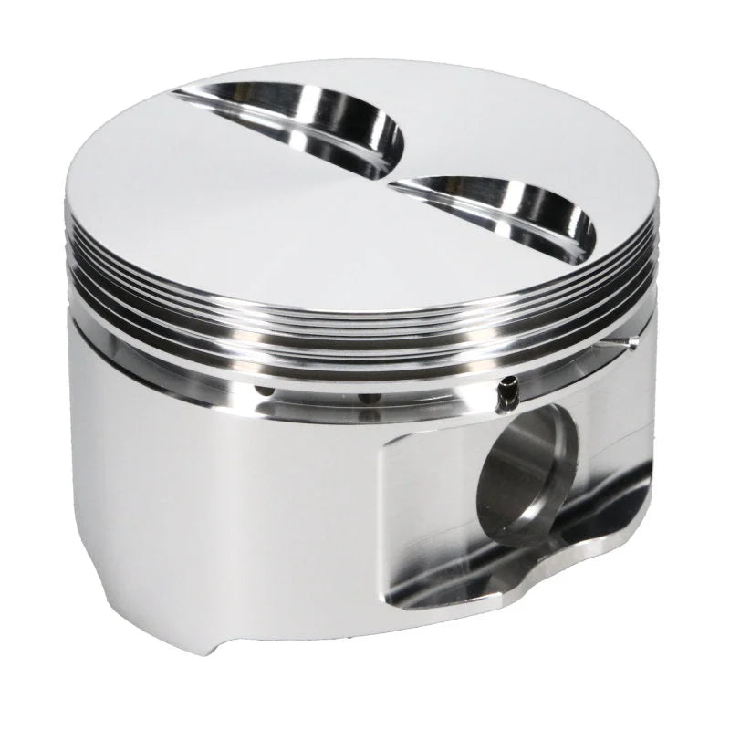JE Pistons 305 SBC FT Set of 8 Pistons - Back View