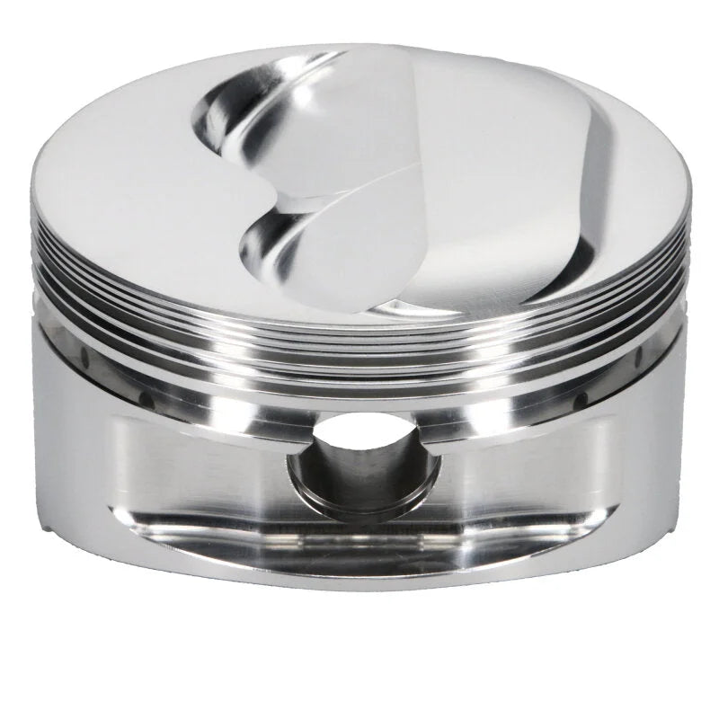 JE Pistons 350 SBC 4.040 in. Bore 1.250 in. CH 13.70 CC Dome Left Piston - Single - Back View