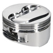 Load image into Gallery viewer, JE Pistons 350 SBC .450 DOME Set of 8 Pistons - Side View