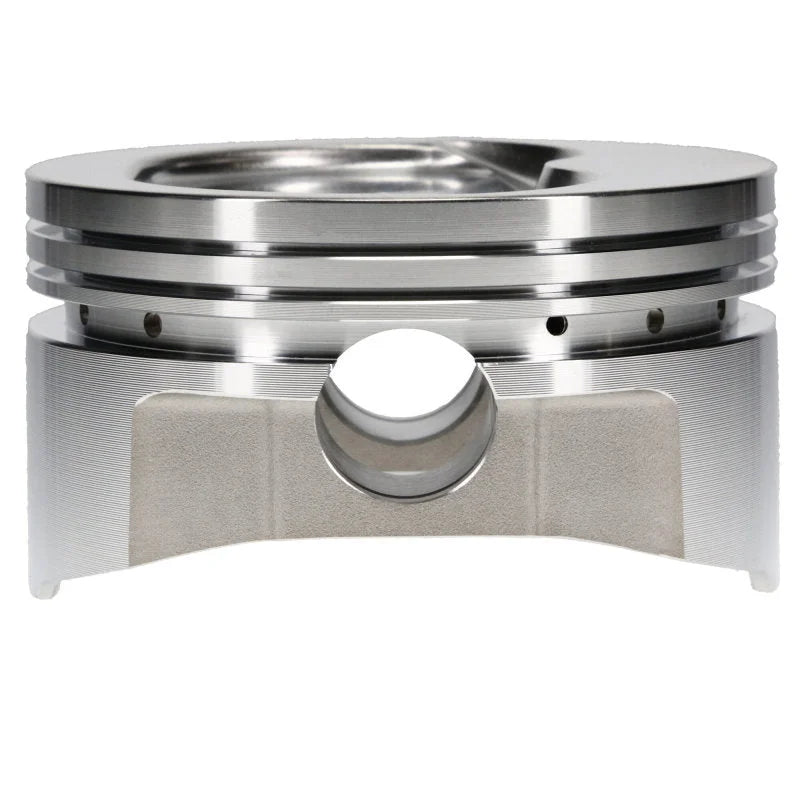 JE Pistons 350 SBC DISH -16cc- set of 8 pistons - Installation View