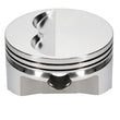 Load image into Gallery viewer, JE Pistons 350 SBC FLAT TOP Set of 8 Pistons - Side View